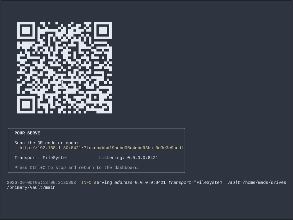 Pour TUI module flow